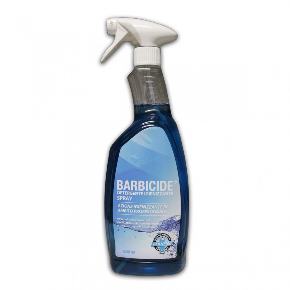 Acquista adesso Disinfettante Barbicide Spray detergente igienizzante profesisonale da 1000 ml XANITALIA 