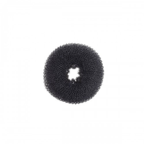Crespo nero Xanitalia tondo per acconciature da 90 mm