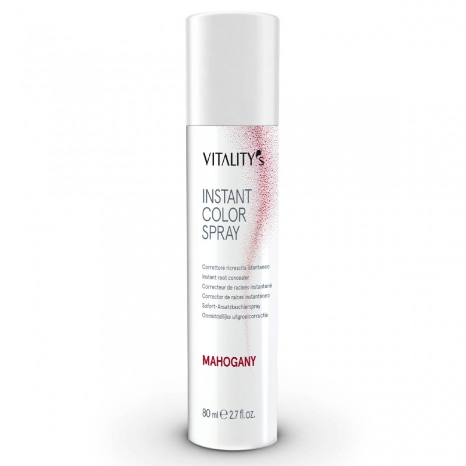 Acquista adesso Spray correttore ricrescita capelli Vitality's Instant Color mohogany da 80 ml VITALITY'S 
