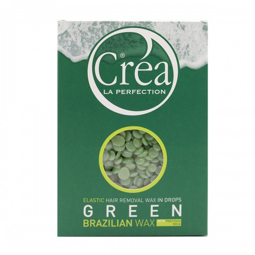 Vendita di Cera depilatoria Holiday Créa Verde elastica in perle da 500 gr  