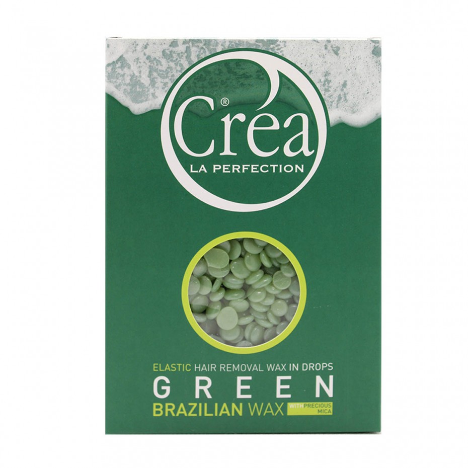 Acquista adesso Cera depilatoria Holiday Créa Verde elastica in perle da 500 gr  