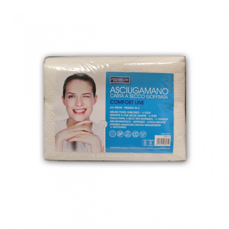 Acquista adesso Asciugamano Xanitalia Premium in carta a secco goffrata monouso da 50 pz - 1100070 XANITALIA 