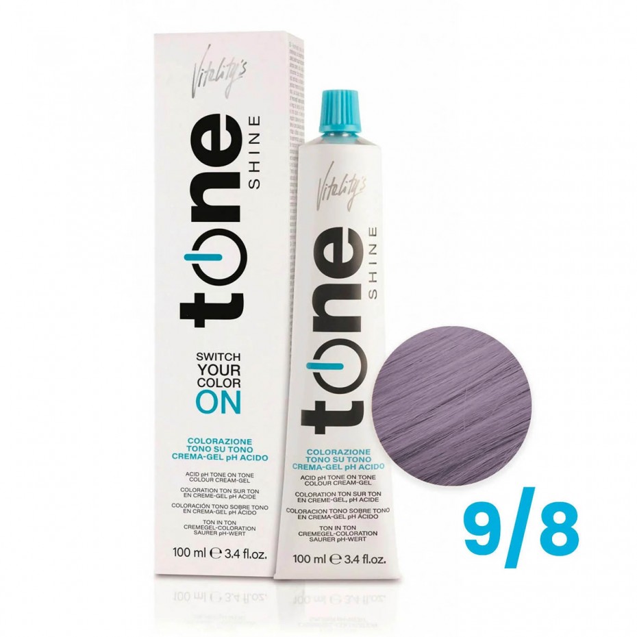 Acquista adesso Tinta capelli Vitality's Tone Shine biondo chiarissimo viola irisèe da 100 ml - 9/8 VITALITY'S 