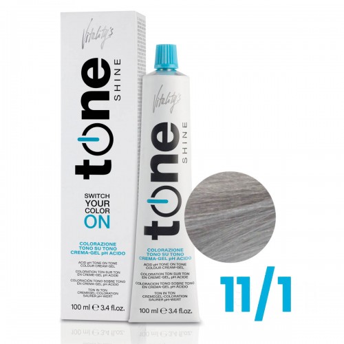 Tinta capelli Vitality's Tone Shine platino cenere da 100 ml - 11/1