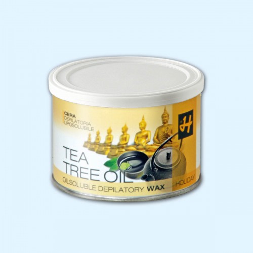 Cera depilatoria Holiday Special Flavours Tea Tree Oil liposolubile...