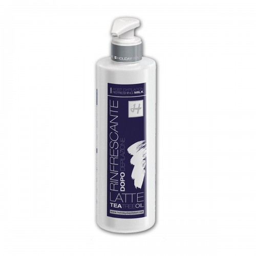 Vendita di Latte Holiday Dopocera Tea Tree Oil rinfrescante deterge la pelle da 500 ml HOLIDAY 