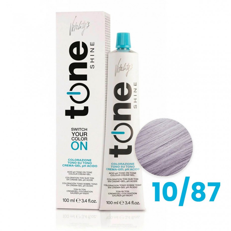 Acquista adesso Tinta capelli Vitality's Tone Shine ultrabiondo viola irisèe perla da 100 ml - 10/87 VITALITY'S 
