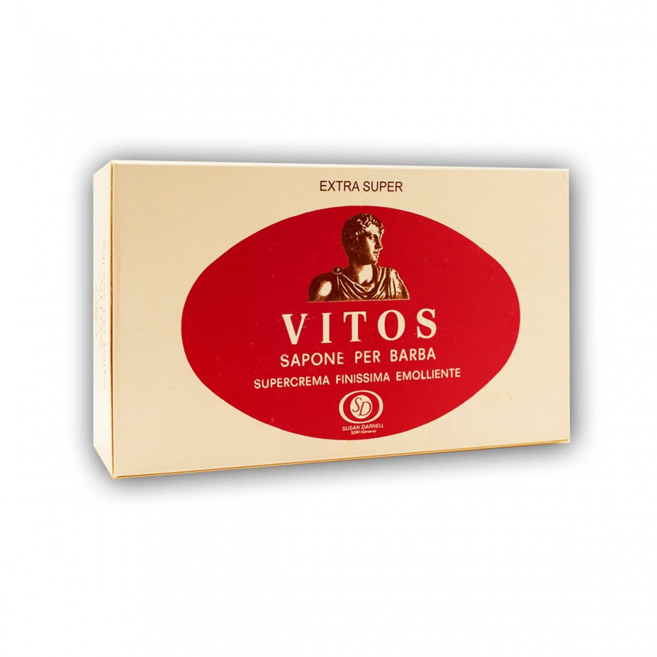 Acquista adesso Sapone barba Vitos extra forte panetto rosso al cocco da 1 kg VITOS 