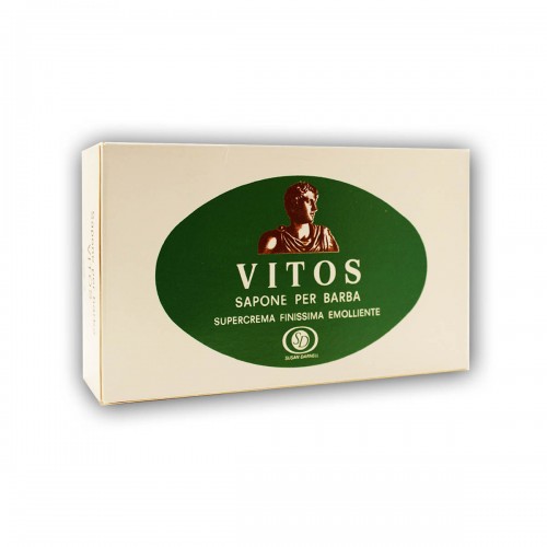 Sapone barba Vitos panetto verde classico alle mandorle da 1 kg