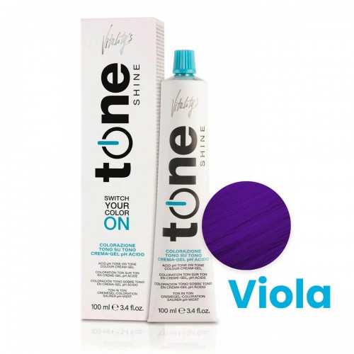 Tinta capelli Vitality's Tone Shine viola da 100 ml