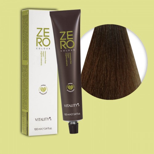 Tinta capelli Vitality's Zero Vegan biondo chiaro da 100 ml - 8/0