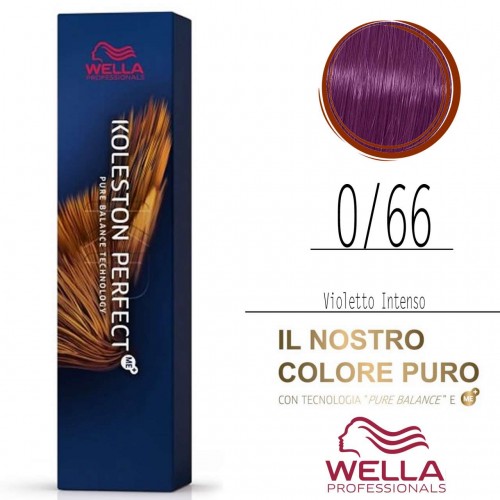 Vendita di Tinta capelli Wella Koleston Perfect Me+ violetto intenso da 60 ml - 0/66 WELLA 
