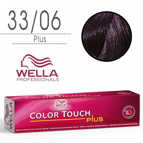 Tinta capelli Wella Color Touch Plus castano scuro intenso naturale...
