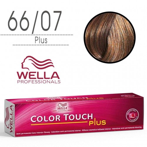 Tinta capelli Wella Color Touch Plus biondo scuro intenso naturale...