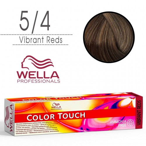 Tinta capelli Wella Color Touch castano chiaro ramato da 60 ml - 5/4