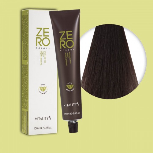 Tinta capelli Vitality's Zero Vegan biondo scuro beige da 100 ml - 6/2