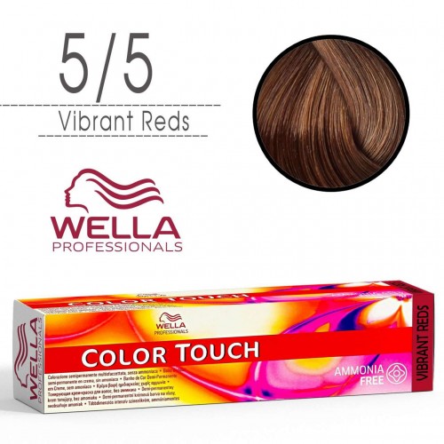 Tinta capelli Wella Color Touch castano chiaro mogano da 60 ml - 5/5