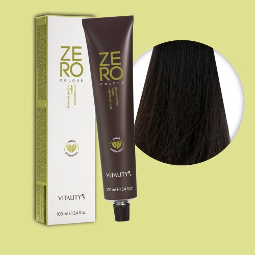 Tinta capelli Vitality's Zero Vegan biondo scuro cenere da 100 ml -...