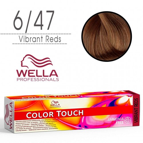 Tinta capelli Wella Color Touch biondo scuro rame sabbia da 60 ml -...