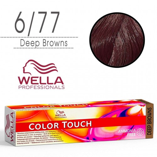 Tinta capelli Wella Color Touch biondo scuro sabbia intenso da 60...