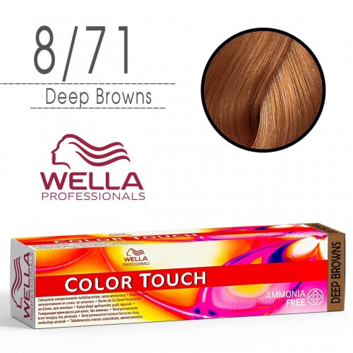 Tinta capelli Wella Color Touch biondo chiaro sabbia cenere da 60...
