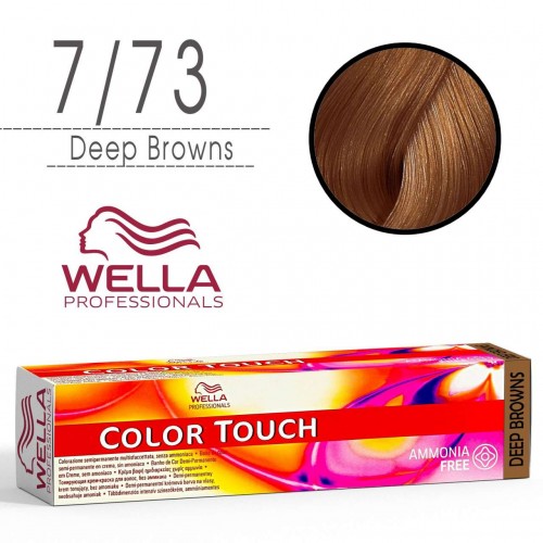 Tinta capelli Wella Color Touch biondo medio sabbia dorato da 60 ml...