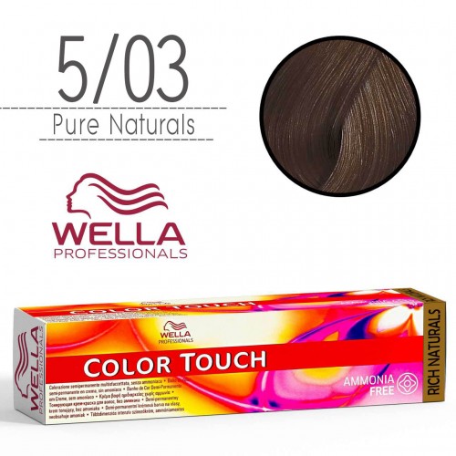 Tinta capelli Wella Color Touch castano chiaro naturale dorato da...