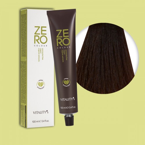 Tinta capelli Vitality's Zero Vegan biondo scuro marrone da 100 ml...