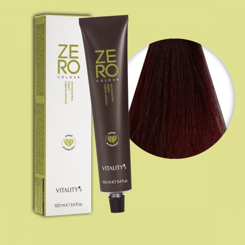 Tinta capelli Vitality's Zero Vegan biondo scuro mogano da 100 ml -...