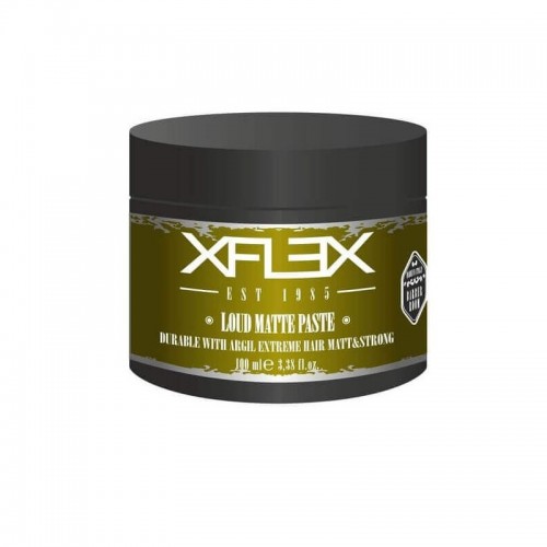 Cera capelli Xflex Loud Matte Paste all'argilla effetto matt da 100 ml