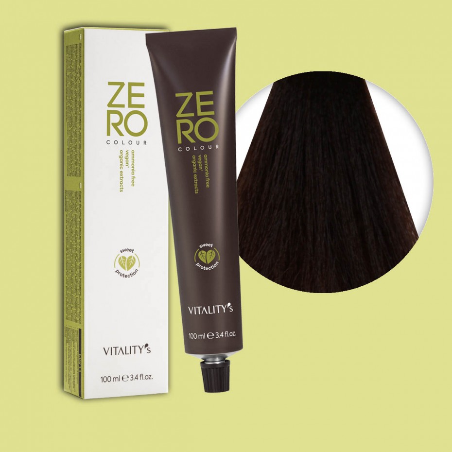 Acquista adesso Tinta capelli Vitality's Zero Vegan castano chiaro marrone da 100 ml - 5/9 VITALITY'S 