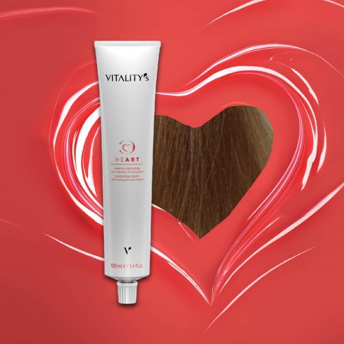 Tinta capelli Vitality's Heart biondo chiarissimo dorato da 100 ml...
