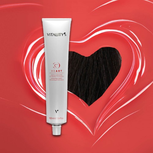 Tinta capelli Vitality's Heart castano marrone da 100 ml - 4/9