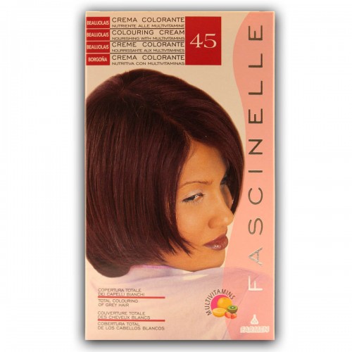 Vendita di Crema Fascinelle beaujolais colorante capelli nutriente - 45 FASCINELLE 