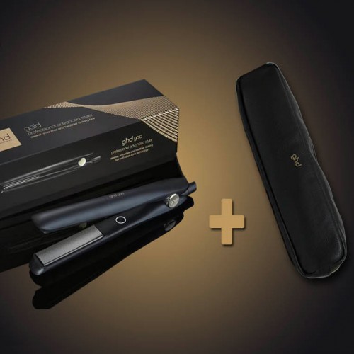 Vendita di Piastra per capelli GHD Gold Advanced Styler + Pochette resistente al calore GHD Piastra per capelli GHD Gold Advanced Styler + omaggio pochette resistente al calore