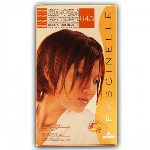 Crema Fascinelle terracotta colorante capelli nutriente - 645
