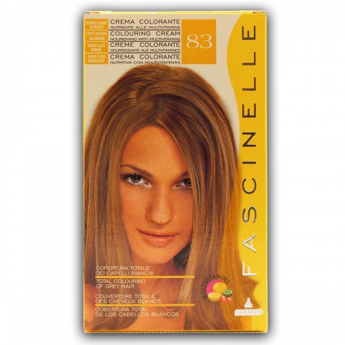 Crema Fascinelle biondo chiaro dorato colorante capelli nutriente - 83