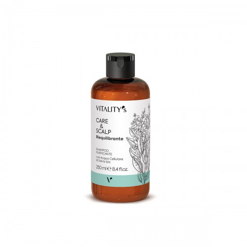 Vendita di Shampoo purificante Vitality's Care&Scalp Riequilibrante anti forfora da 250 ml VITALITY'S 