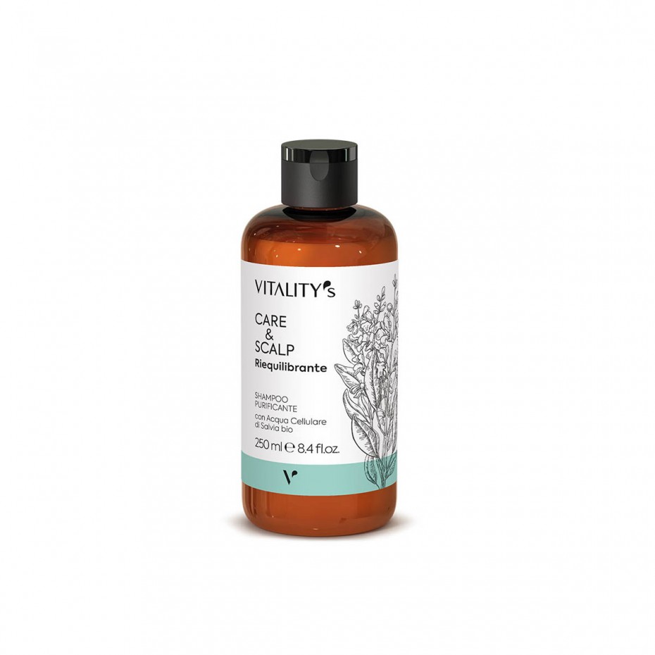 Acquista adesso Shampoo purificante Vitality's Care&Scalp Riequilibrante anti forfora da 250 ml VITALITY'S 