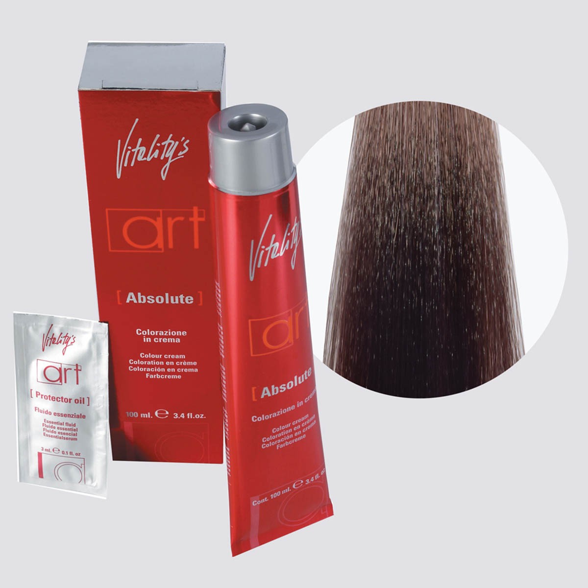 Acquista adesso Tinta capelli Vitality's Art Absolute biondo cenere da 100 ml - 7/1 VITALITY'S 