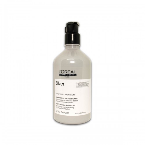 Vendita di Shampoo L'Oreal Silver neutralizzante per capelli grigi e bianchi da 500 ml L'OREAL 