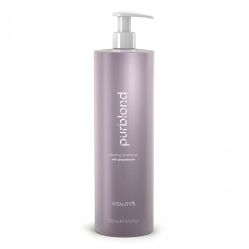 Vendita di Shampoo Vitality's Purblond Glowing per capelli biondi da 1 lt VITALITY'S 