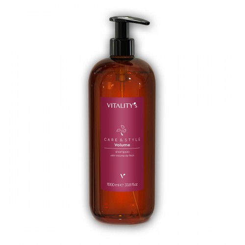Shampoo Vitality's Care&Style Volume volumizzante per capelli da 1 lt