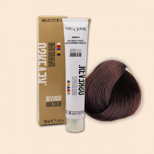 Tinta capelli Selective Reverso castano chiaro mogano da 100 ml - 5.5