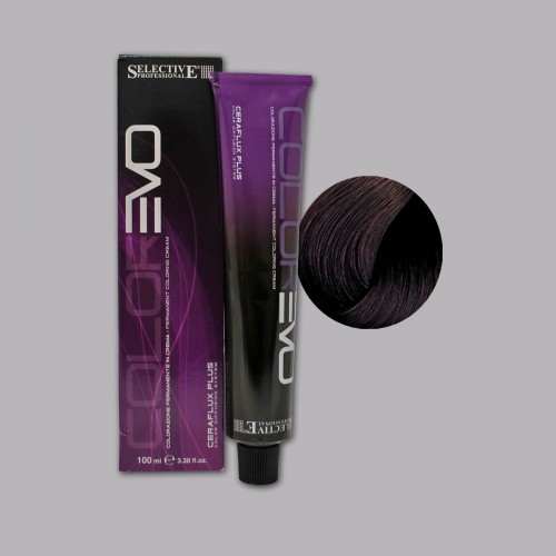 Tinta capelli Selective Colorevo castano chiaro mogano da 100 ml - 4.5